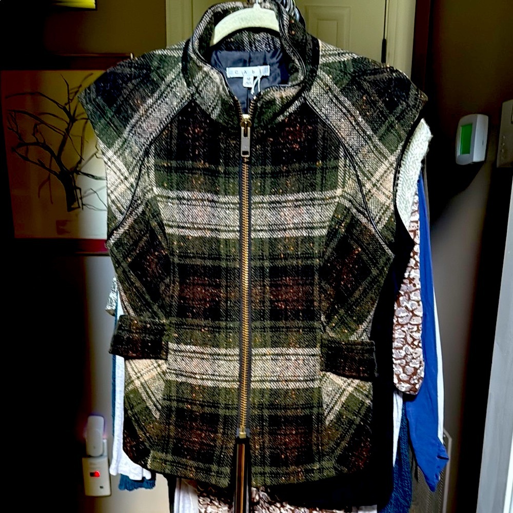 Plaid Vest by CAbi